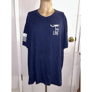 Nine Line T-Shirt Mens Blue 5 Things You Don’t Mess With Military Patriot sz 3XL